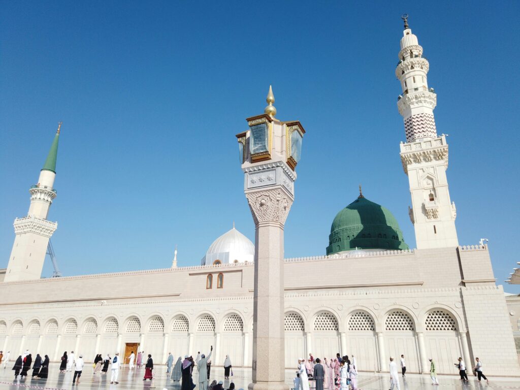 10. Mesquita do Profeta, Arábia Saudita, é o mausoléu de Maomé